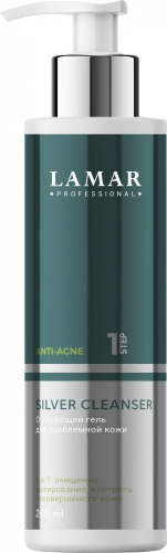 Гель очищающий для проблемной кожи SILVER CLEANSER, 200 мл