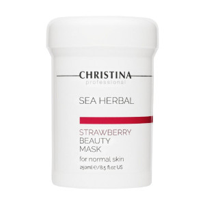 Sea Herbal Beauty Mask Strawberry - Маска красоты для нормальной кожи "Клубника", 250 мл