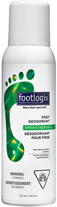 Footlogix 9 Дезодорант для ног, 125 мл