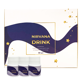 Eldermafill Нутрицевтический напиток Nirvana Drink, 30 флаконов по 25 мл