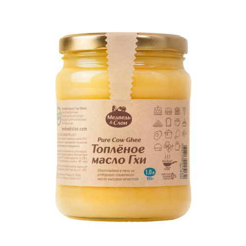 МиС Масло топленое ГХИ, 1 литр банка