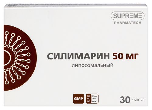 Липосомальный СИЛИМАРИН, №30 капс.по 548гр