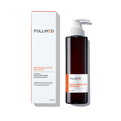 FOLLIMED Шампунь себорегулирующий для жирных волос SEBUM-REGULATING SHAMPOO, 250 мл