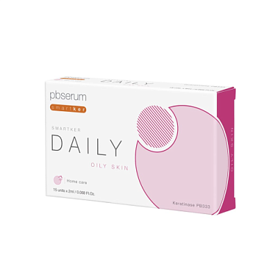 PBSerum Smartker Daily Oily Skin - Ежедневный уход для увлажнения кожи, 15 х 2 мл