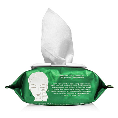 HP Cleancer HydroActiveMicellar Facial Towelettes - Мицеллярные очищающие салфетки 