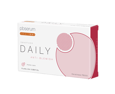 PBSerum Smartker Daily Anti-Blemish - Ежедневный отбеливающий уход, 15 х 2 мл