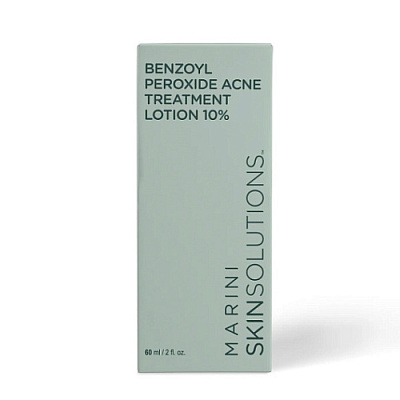 Marini SkinSolution Лосьон для ухода за кожей с акне BPO 10% PO Acne Treatment Lotion 10%, 60 мл ЧЗ