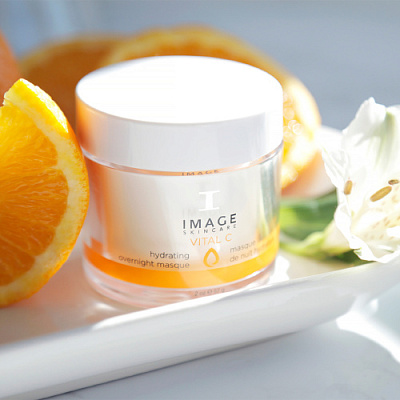 Vital C Hydrating Overnight Masque - Ночная маска с витамином С и малахитом, 57 г