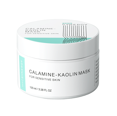 Маска Каламин-каолиновая для чувствительной кожи/CALAMINE-KAOLIN MASK Skin Synergy, банка 100мл