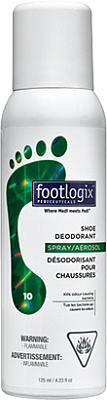 Footlogix 10 Дезодорант для обуви, 125 мл