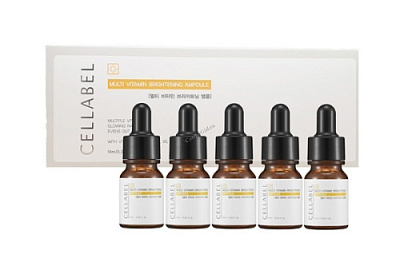 Cellabel Multy Vitamin Brightening Ampoule - Мультивитаминная сыворотка, 10 мл
