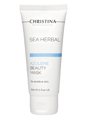 Sea Herbal Beauty Mask Azulene - Маска красоты для чувствительной кожи "Азулен", 60 мл (СНЯТО)