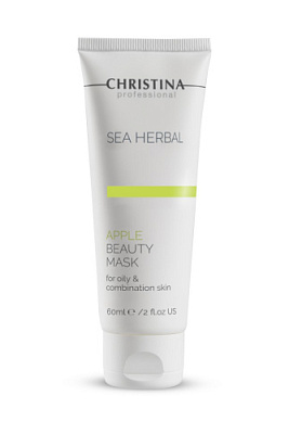 Sea Herbal Beauty MaskApple - Маска красоты для жирной и комбинированной кожи "Яблоко", 60 мл