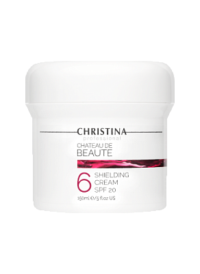 Шаг 6 Chateau de Beaute Shielding Cream SPF20 - Крем защитный SPF20, 150 мл