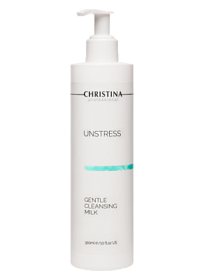Unstress Gentle Cleansing Milk - Мягкое очищающее молочко, 300 мл