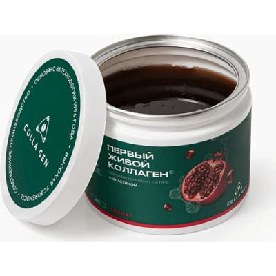 Сolla Gen - Гидролизат коллагена пищевой со вкусом граната, 500 г