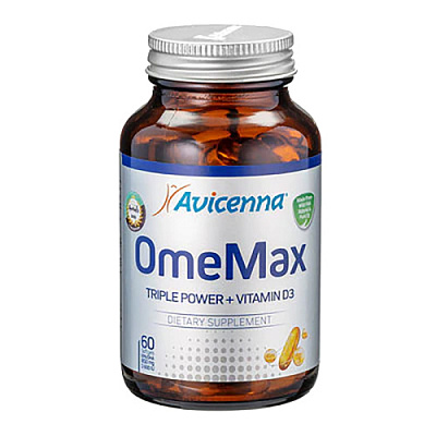 Avicenna ОмеМакс с витамином D3, 60 капс ЧЗ