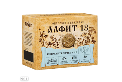 ЧН "Алфит-13" климактерический, 60 брикетов по 2 г