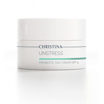 Unstress Probiotic Day Cream SPF15 - Дневной крем с пробиотическим действием SPF15, 50 мл