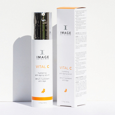 Vital C Hydrating Anti-aging Serum - Увлажняющая аnti-agе сыворотка с витамином С, 50 мл