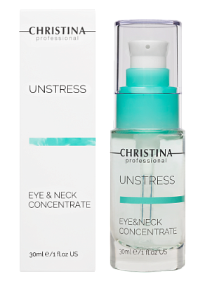 Unstress Eye & Neck Concentrate - Концентрат для кожи вокруг глаз и шеи, 30 мл