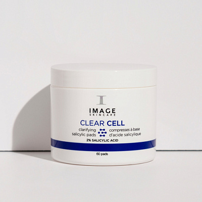 Clear Cell Salicylic Clarifying Pads - Салициловые диски с антибактериальным действием, 60 шт
