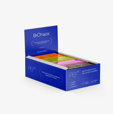 Батончик BioHack в ассортименте, 35 г