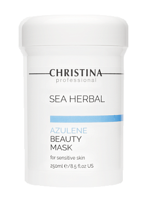 Sea Herbal Beauty Mask Azulene for sensitive skin - Маска красоты для чувствит. кожи "Азулен", 250 