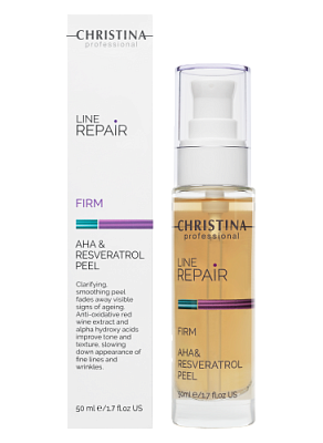 Line Repair Firm Aha & Resveratrol Peel - Кислотный пилинг с ресвератролом, 50 мл