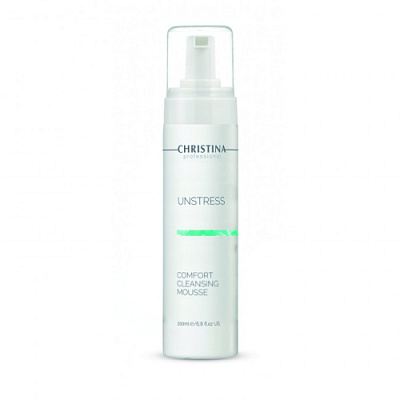 Unstress Comfort Cleansing Mousse - Очищающий мусс-комфорт, 200 мл