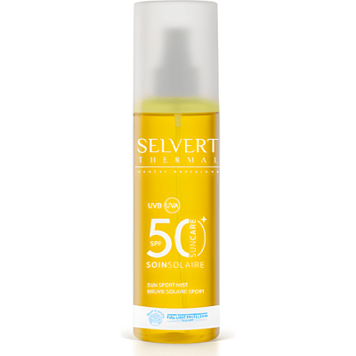 Selvert Thermal Солнцезащитный спрей для тела, SPF 50+ / Sun Care. Sun Sport Mist. SPF 50+ 200 ml