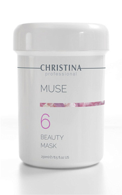 Шаг 6 Muse Beauty Mask - Маска красоты c экстрактом розы, 250 мл