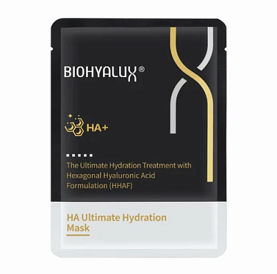 Biohyalux HA Ultimate Hidration Mask - Маска для лица увлажняющая тканевая, 25 г