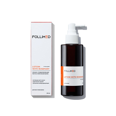 FOLLIMED Лосьон с розмарином для роста и укрепления волос/LOTION WITH ROSEMARY for hair grow 150 мл