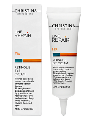 Line Repair Fix Retinol E Eye Cream - Крем для кожи вокруг глаз с ретинолом, 30 мл