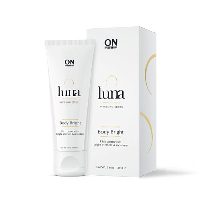 Luna Осветляющий крем для тела - Body Bright Cream, 100 мл