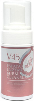 V45 Enzyme Bubble Cleanser - Энзимная пенка с папаином, 100 мл