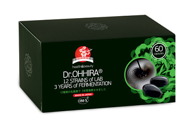 Dr.Ohhira Ферментативный растительный комплекс №60 (60 капсул по 580 гр)