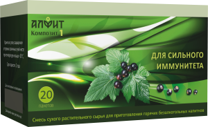 Алфит Композит-1, для сильного иммунитета, 20 пакетов