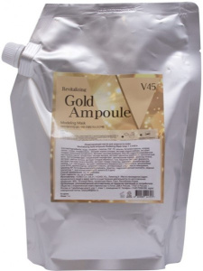 V45 Gold Ampoule Modeling Mask - Моделирующая маска для упругости кожи, 1000 гр