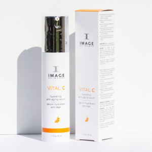 Vital C Hydrating Anti-aging Serum - Увлажняющая аnti-agе сыворотка с витамином С, 50 мл