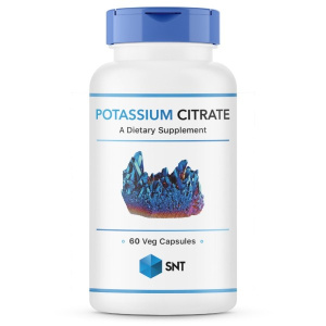 SNT Potassium Citrate - Калий цитрат 99 мг, 60 капс