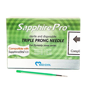 Triple Prong MC-3073-10 Блок одноразовый с одинарной иглой (игла, юбка, наконечник)