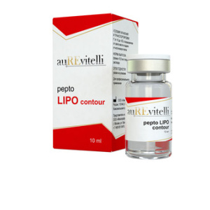 Aurevitelli pepto LIPO contour - Пептиды липолитического, дренажного и лифтингового действия, 10 мл