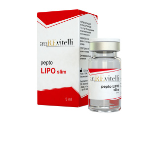 Aurevitelli pepto LIPO slim - Пептиды липолитического действия, флакон 5