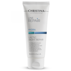 Line Repair Hydra Lactic Night Repair - Восстанавливающий ночной крем с молочной кислотой, 60 мл