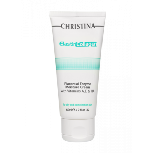 Elastin Collagen Placental Enzime Moisture Cream - Увлажняющий крем для жирной кожи, 60 мл (СНЯТО)