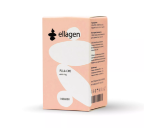 Филлер Ellagen для восполнения объема лица и тела PLLA+CMC, 400 мг