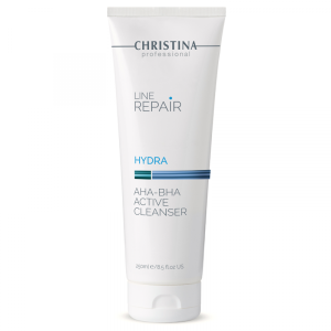 Line Repair Hydra Aha-Bha Active Cleanser - Очищающий активный гель с AHA-BHA кислотами, 250 мл