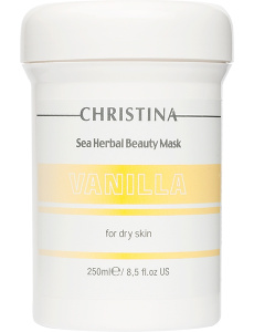Sea Herbal Beauty Mask Vanilla for dry skin - Маска красоты для сухой кожи "Ваниль", 250 мл